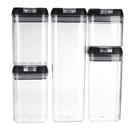 Conjunto de Recipientes para Armazenamento de Cozinha - Brilho Shop