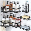 A12 - Suporte Organizador para canto e parede 5pcs Multiuso