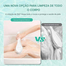 Escova Elétrica Corporal com Tecnologia Rotativa 360° - Brilho Shop
