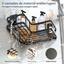 A12 - Suporte Organizador para canto e parede 5pcs Multiuso