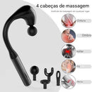 Pistola Massageadora Curva com Alça Longa – Alívio Potente, Agora ao Seu Alcance!