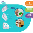 BordaSegura Premium – Protetor Transparente de Silicone para quinas