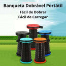 Banqueta Dobrável Telescópica