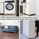 Suporte Ajustável com Rodinhas para Eletrodomésticos Pesados