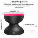 Limpador Elétrico de Pincéis de Maquiagem