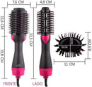Escova Secadora de Cabelo Profissional 3 em 1 - Seca Escovando, Alisa e Modela Ultimas Unidades