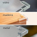 BordaSegura Premium – Protetor Transparente de Silicone para quinas