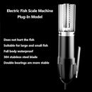 A10 - FishClean Max- Escamador Elétrico Portátil;Tecnologia para Limpeza de Peixes sem Esforço,com Rapidez e Segurança