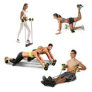 Elastico Com Rodas Para Exercicios Abdominais