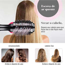 Escova Secadora de Cabelo Profissional 3 em 1 - Seca Escovando, Alisa e Modela Ultimas Unidades