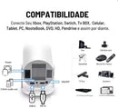 Projetor Inteligente com Conectividade Wi-Fi 6 e Bluetooth 5.0 - Brilho Shop