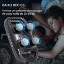 Pistola de Massagem com Quatro Cabeças - Brilho Shop