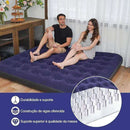 A03 - Colchão Inflável Casal Bestway com Flockado de Veludo
