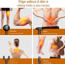 Pistola Massageadora Curva com Alça Longa – Alívio Potente, Agora ao Seu Alcance!