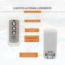 A08 - Luz de Gestos Engraçados para Carro com Controle Remoto