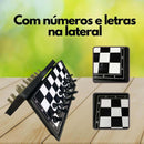 Jogo de Xadrez Magnético Portátil