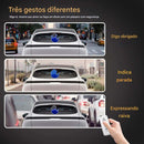 A08 - Luz de Gestos Engraçados para Carro com Controle Remoto