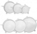Tampas de Silicone Ajustáveis - Brilho Shop