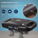 Pistola de Massagem com Quatro Cabeças - Brilho Shop