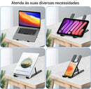 Suporte Dobrável para Laptop em Alumínio