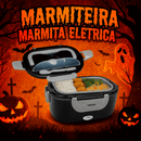 Marmita Elétrica Portátil Veicular de Aço Inoxidável
