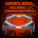Suporte Ajustável com Rodas para Móveis