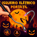 Isqueiro Elétrico Recarregável com Haste Flexível 360º