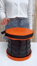Banqueta Dobrável Telescópica