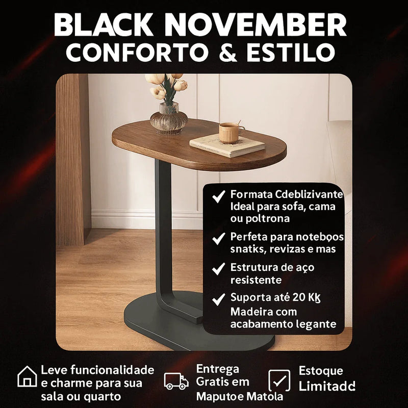 Mesa Lateral C Para Lanches - Brilho Shop