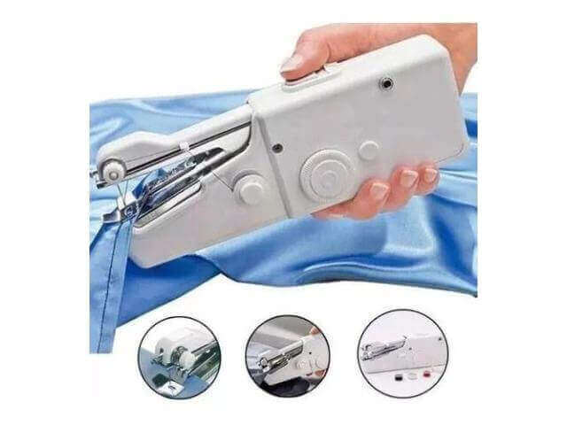 Costura Mágica Portátil™ – Mini Máquina de Costura Elétrica Sem Fio para Reparos Rápidos