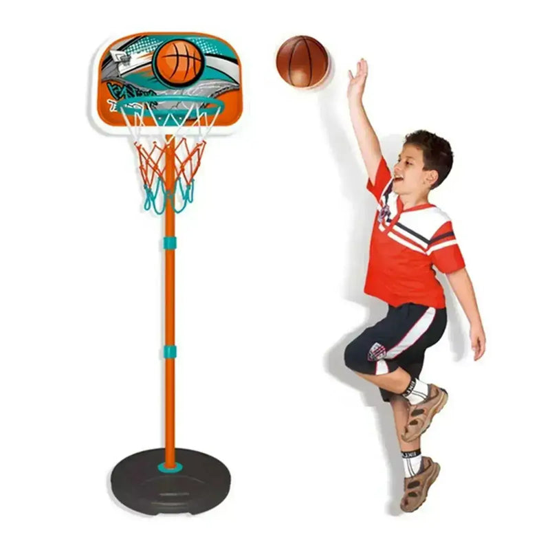 Jogo de Basket Infantil com Aro Ajustável e Bola