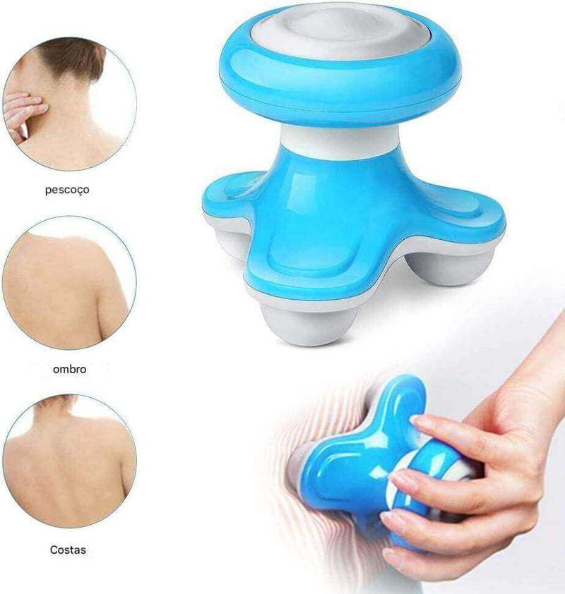 Mini Massageador Portátil 3 Pontas