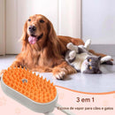A16 - Escova a Vapor 3-em-1 para Pets - Brilho Shop