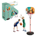 Jogo de Basket Infantil com Aro Ajustável e Bola - Brilho Shop