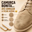 👟Escova para Sapatos de Camurça, Nobuck e Couro – PAGUE 1 E LEVE 2!