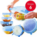 Tampas de Silicone Ajustáveis - Brilho Shop