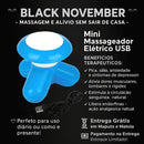 Mini Massageador Portátil 3 Pontas - Brilho Shop
