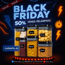 A20 - Potes Herméticos para Armazenamento de Cozinha - Brilho Shop