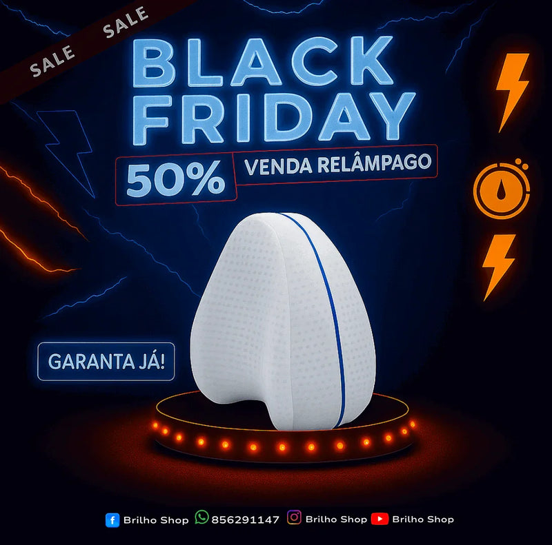 A01-Almofada Ortopédica para Pernas e Joelhos - Brilho Shop