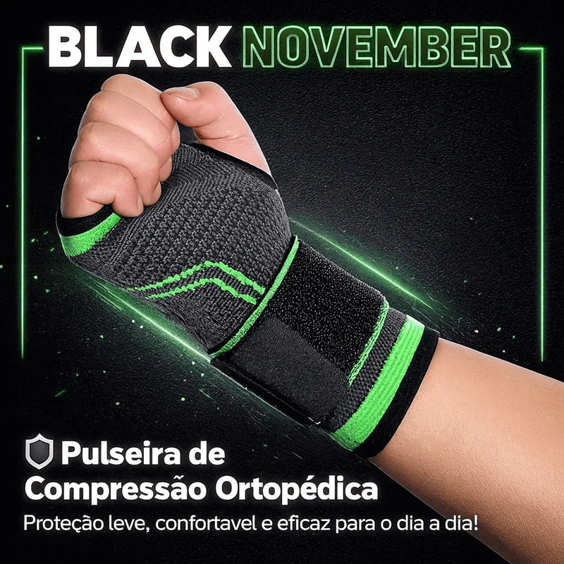 Protetor de Pulso com Compressão - PAGUE 1 E LEVE 2 🔥 - Brilho Shop