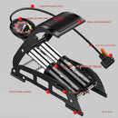 Bomba de Pé Portátil com Barômetro de Precisão - Brilho Shop