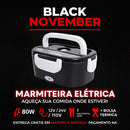 Marmita Elétrica Portátil Veicular de Aço Inoxidável - Brilho Shop