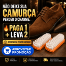 👟Escova para Sapatos de Camurça, Nobuck e Couro – PAGUE 1 E LEVE 2!