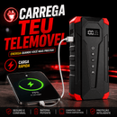 Arrancador de Carro 4 em 1 2000A com Compressor e Power Bank
