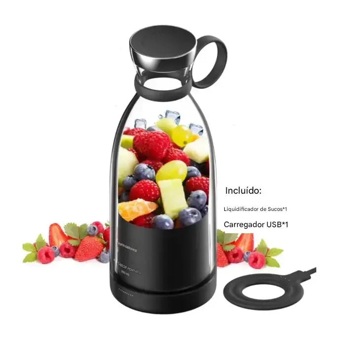 Garrafa Mini Liquidificador Portátil Fresh Juice - PAGUE 1 E LEVE 2