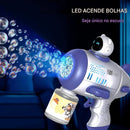 Bazuca de Bolhas Mágicas™ – Diversão Ilimitada para o Dia da Criança! - Brilho Shop