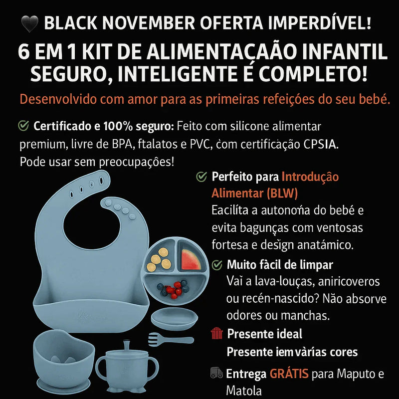 Kit de Introdução Alimentar para Bebês - Brilho Shop