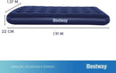 A03 - Colchão de Ar Bestway Flocked Duplo Confortável e Resistente