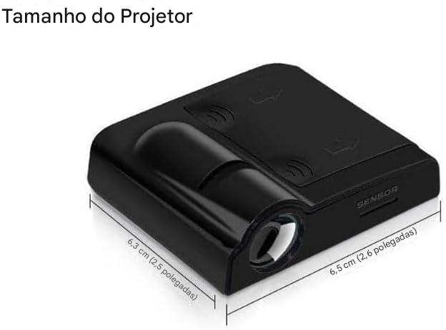 Projector de Logotipo de Marca para Porta de Carro
