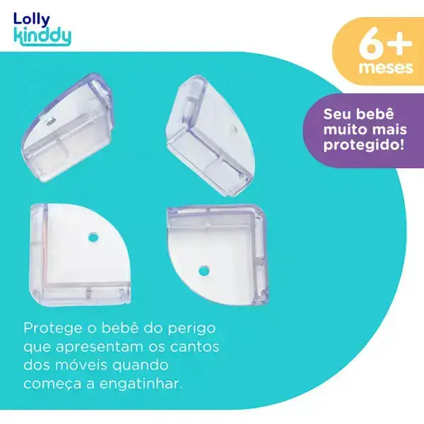 BordaSegura Premium – Protetor Transparente de Silicone para quinas